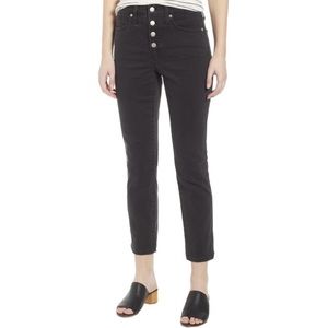 Madewell Slim Straight Jean in Lunar Wash